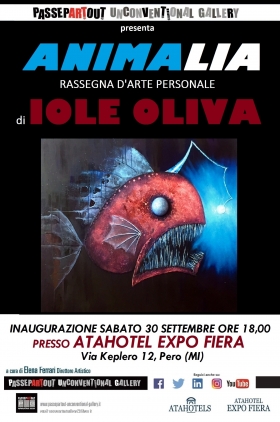 Mostra personale ANIMAlia - Iole Oliva