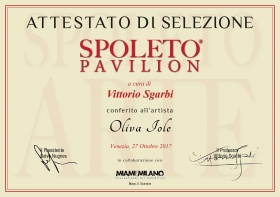 Mostra SPOLETO ARTE INCONTRA VENEZIA - Iole Oliva