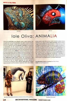 UNCONVENTIONAL MAGAZINE - Iole Oliva